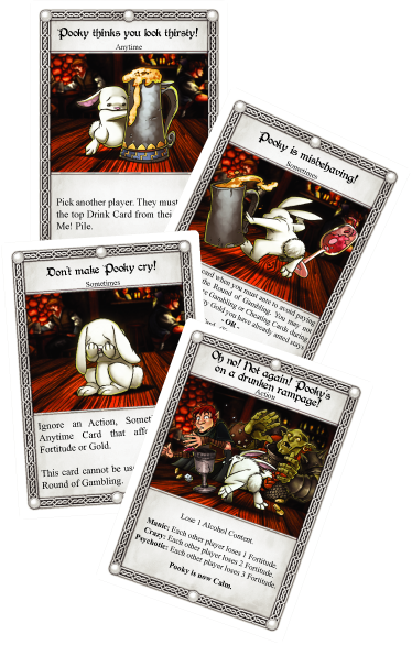 The Red Dragon Inn : Allies - Pooky Expansion